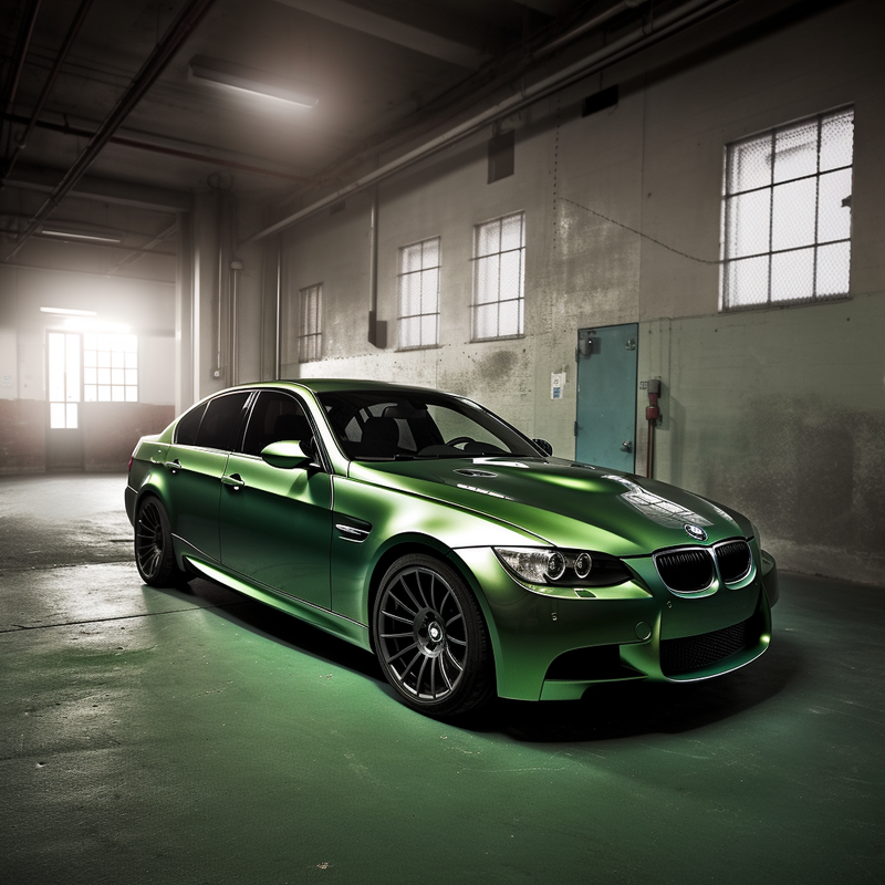 سجادات أرضية فاخرة لسيارة BMW الفئة الثالثة M3 4 أبواب E90 (2007-2013)