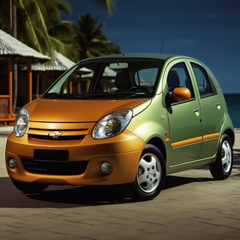 سجادات أرضية فاخرة من Autowin لسيارة شيفروليه ماتيز هاتشباك (1998-2004)