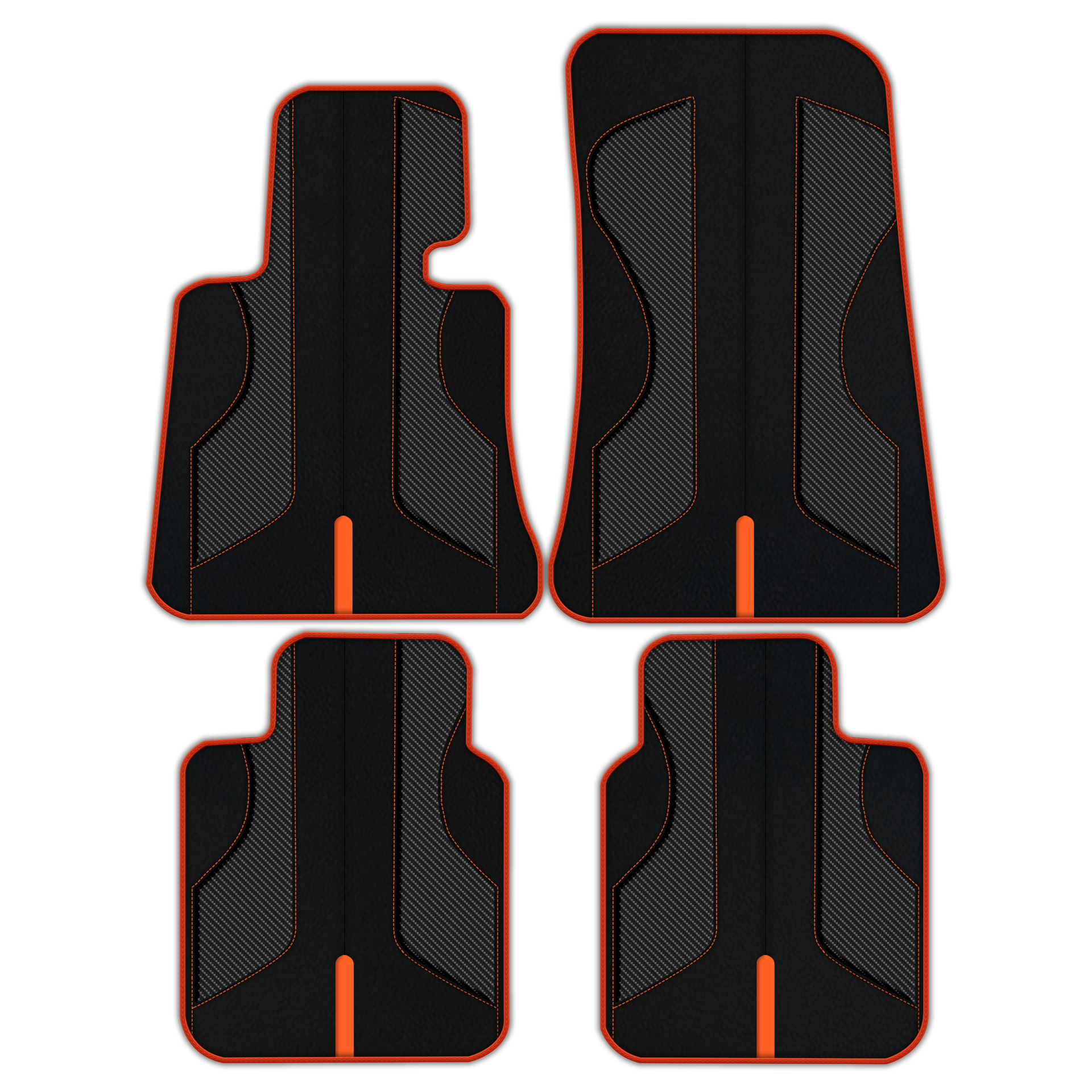 Leather Floor Mats for Rolls Royce Phantom Drophead Coupe (2007-2016)
