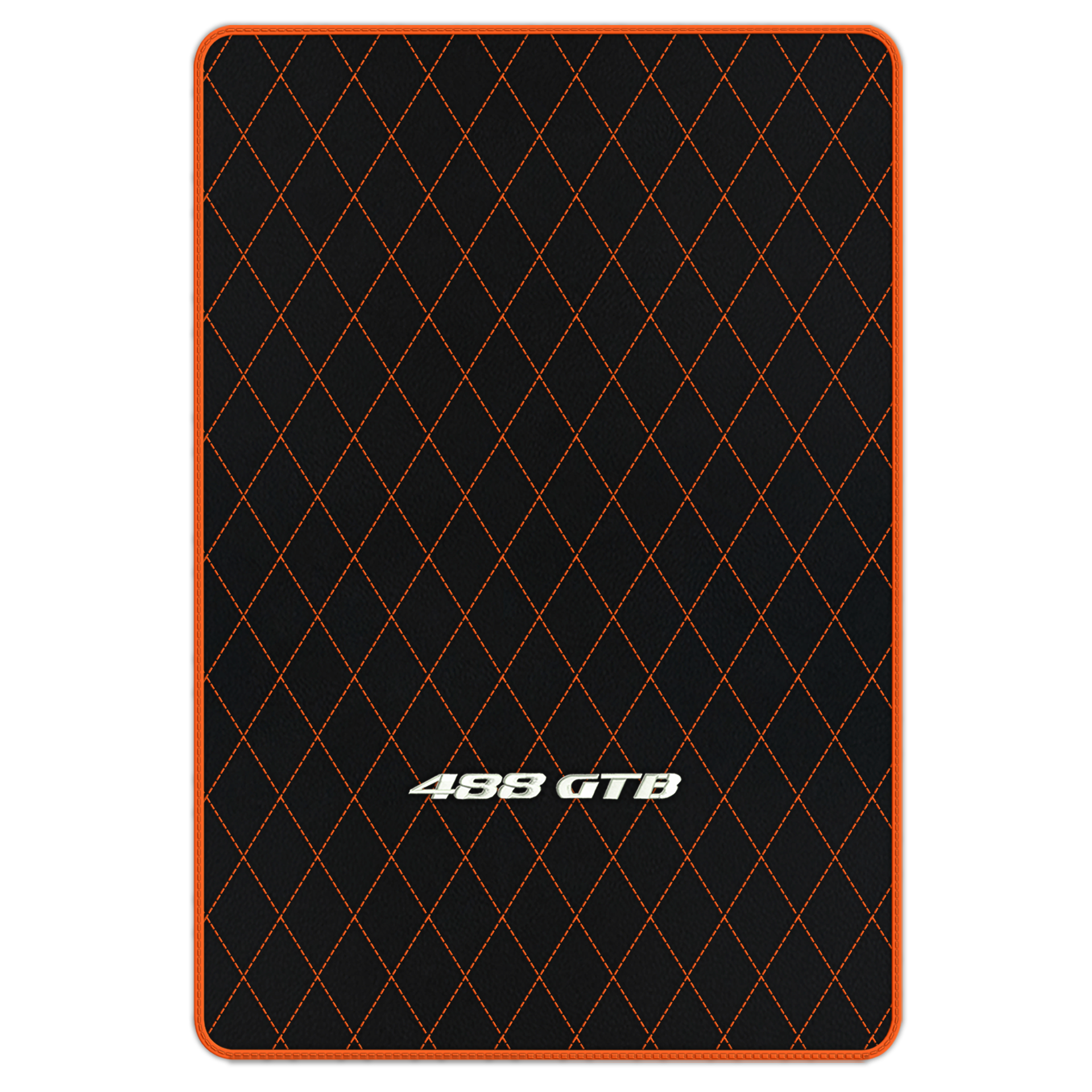 Premium Black Leather Floor Mats for Ferrari 458 Italia (2009-2015)