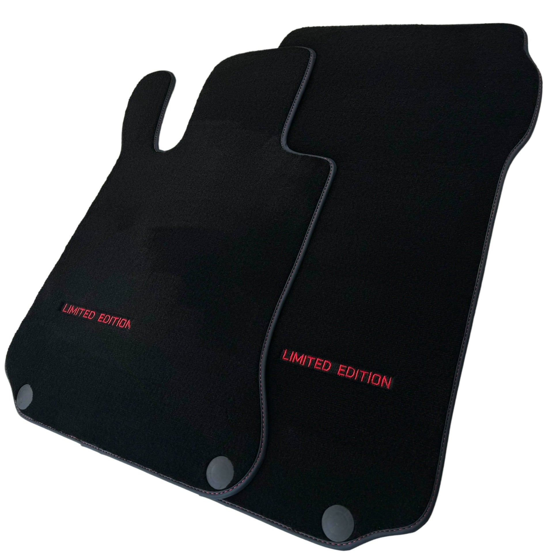 Black Floor Mats For Mercedes Benz A-Class W168 (2001-2004) | Limited Edition