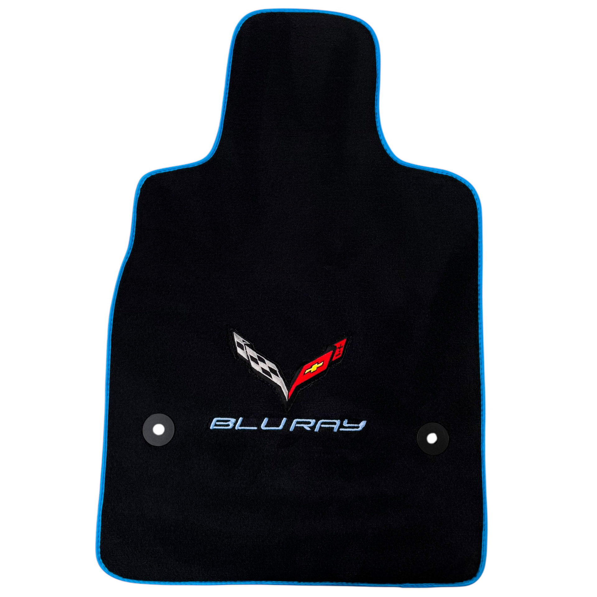 Black Floor Mats for Chevrolet Corvette C8 (2020-2024)