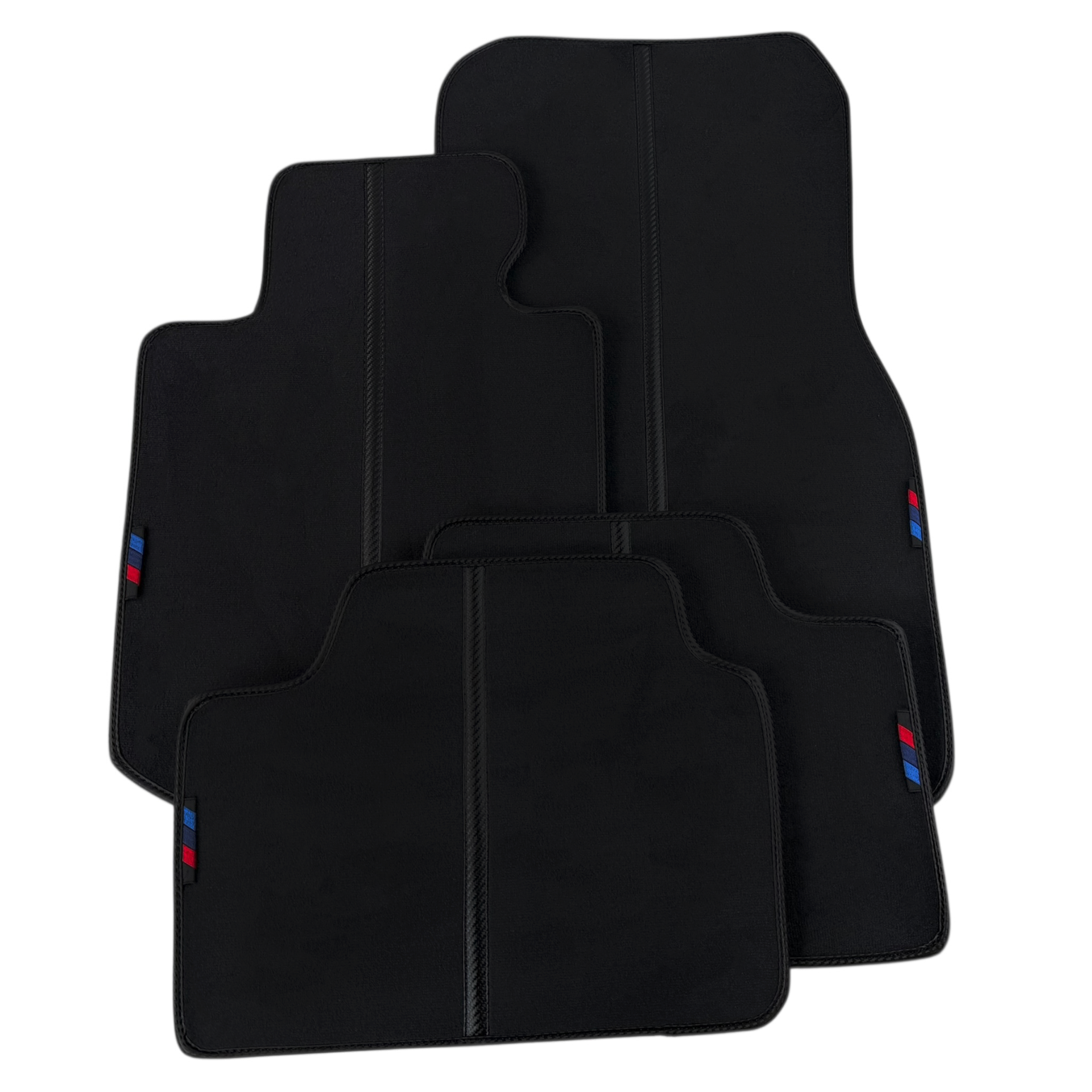 Customizable Black Floor Mats for BMW G30 Sedan (2016-2023)