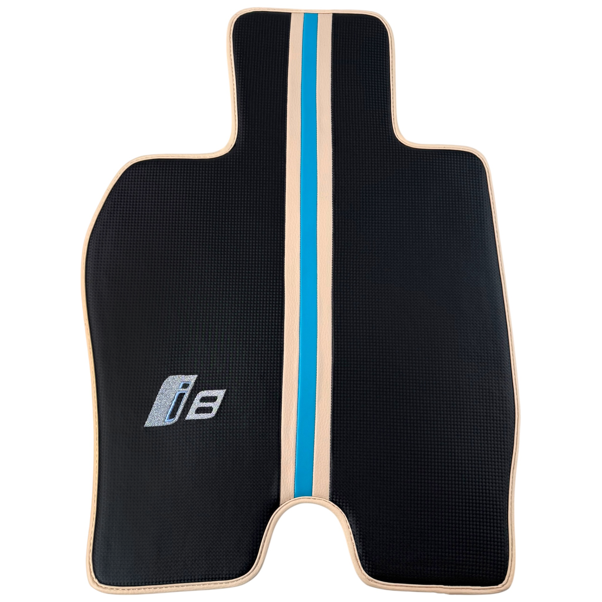 سجاد سيارات جلدية قابلة للتخصيص بنمط سداسي لسيارة بي إم دبليو i8 Series l12 I15 - AutoWin