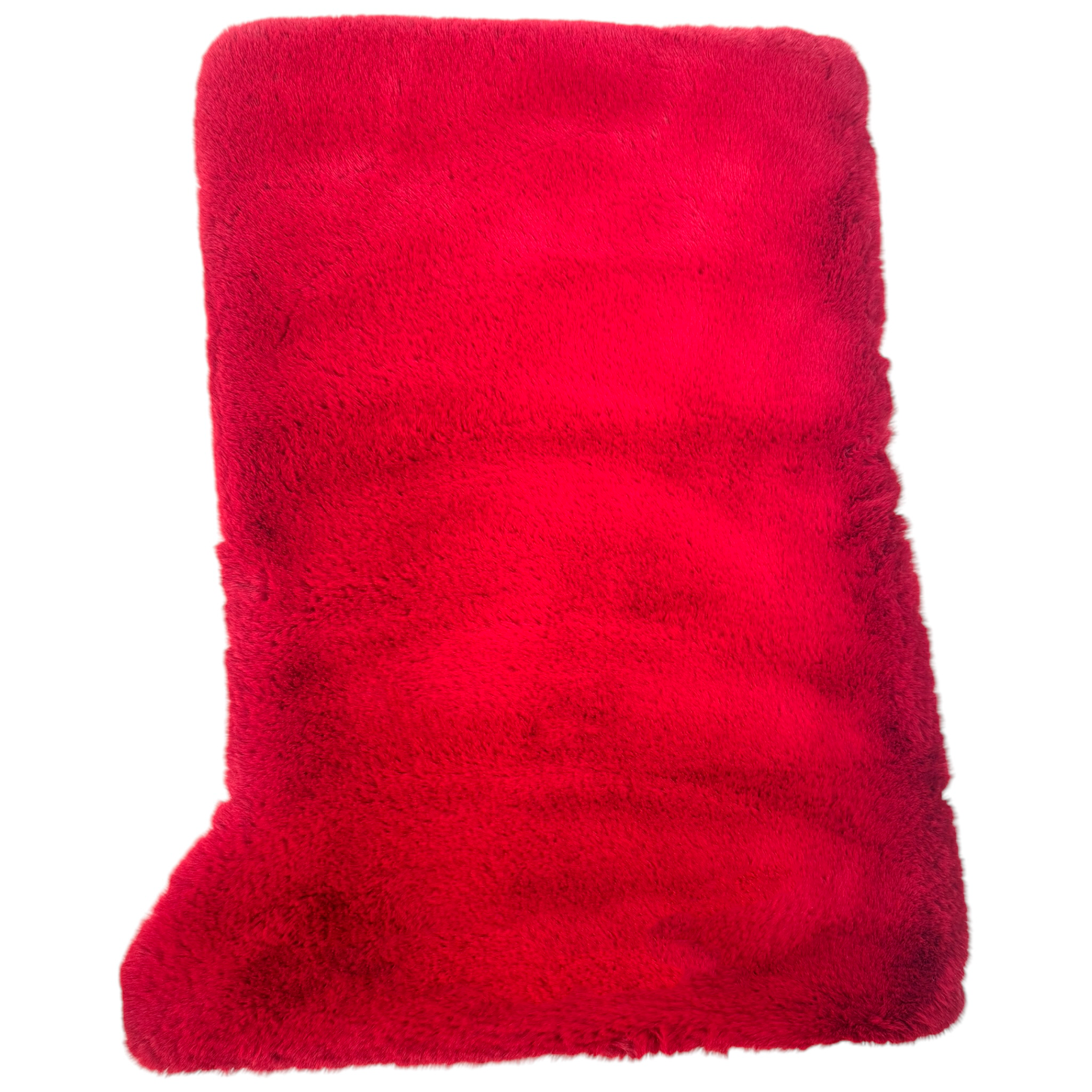 Red Sheepskin Floor Mats For Rolls Royce Ghost Series I (2010–2020) Er56 Design Brand