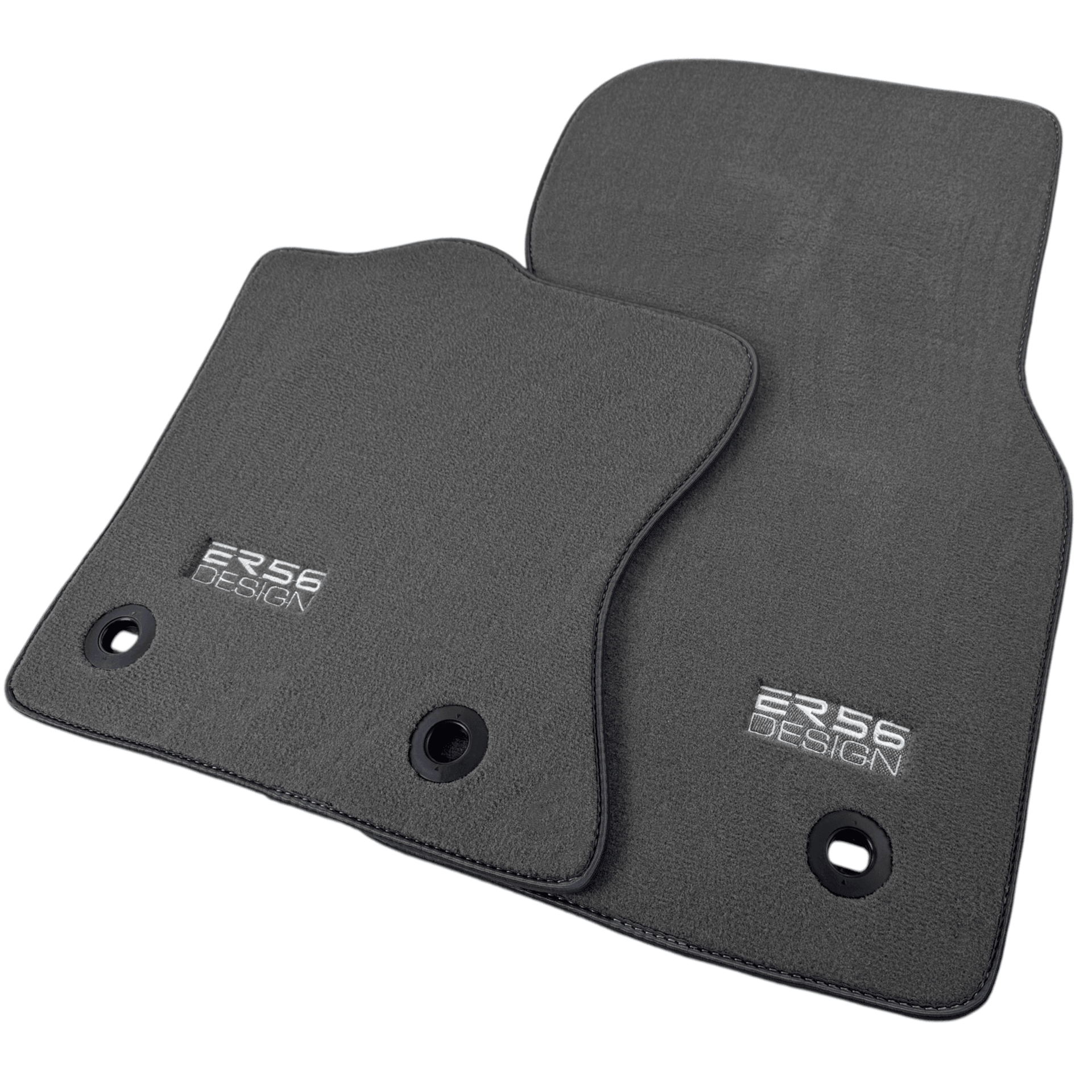 Gray Floor Mats for Jaguar F-Type (2014-2020) by ER56 Design - AutoWin