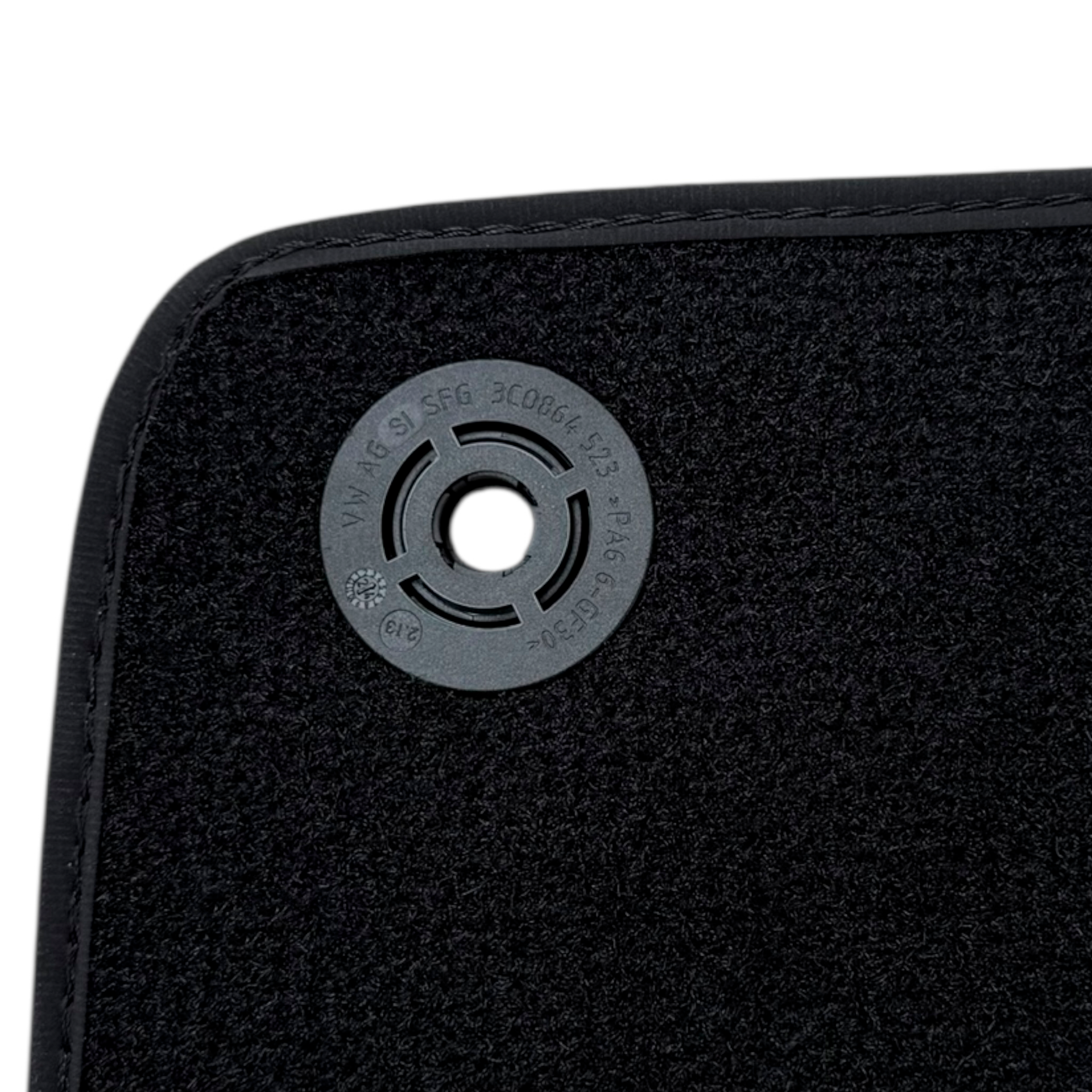 Carbon Fiber Black Floor Mats for Lamborghini Revuelto 2024-2025