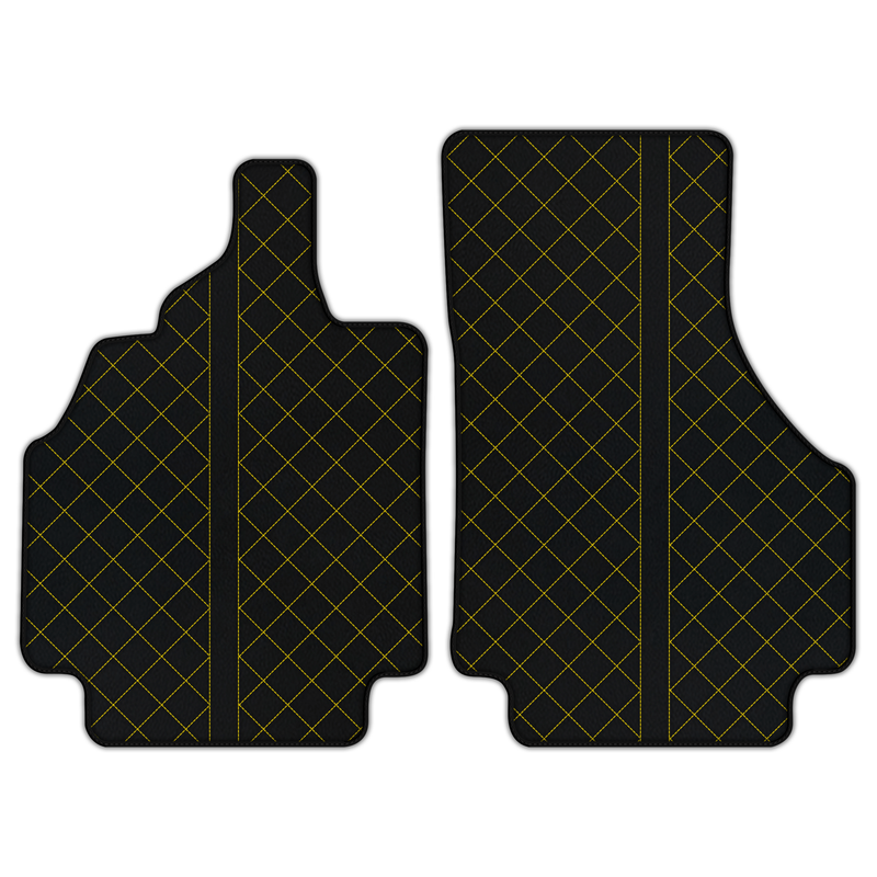 Customizable Leather Floor Mats with AW39 Pattern for Audi R8 (2007-2015)