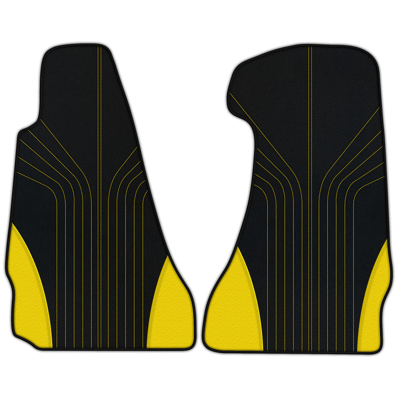 Customizable Leather Floor Mats with AW02 Pattern for Aston Martin V12 Vanquish S (2004-2007)