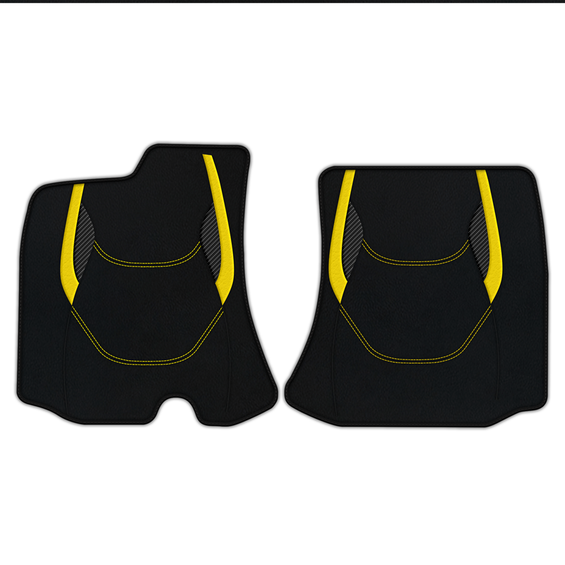 Customizable Leather Floor Mats with AW23 Pattern for Ferrari Portofino (2018–2023)