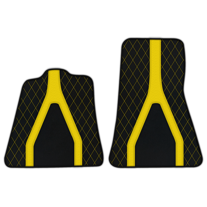 Customizable Leather Floor Mats with AW04 Pattern for McLaren 750S (2023-2025)