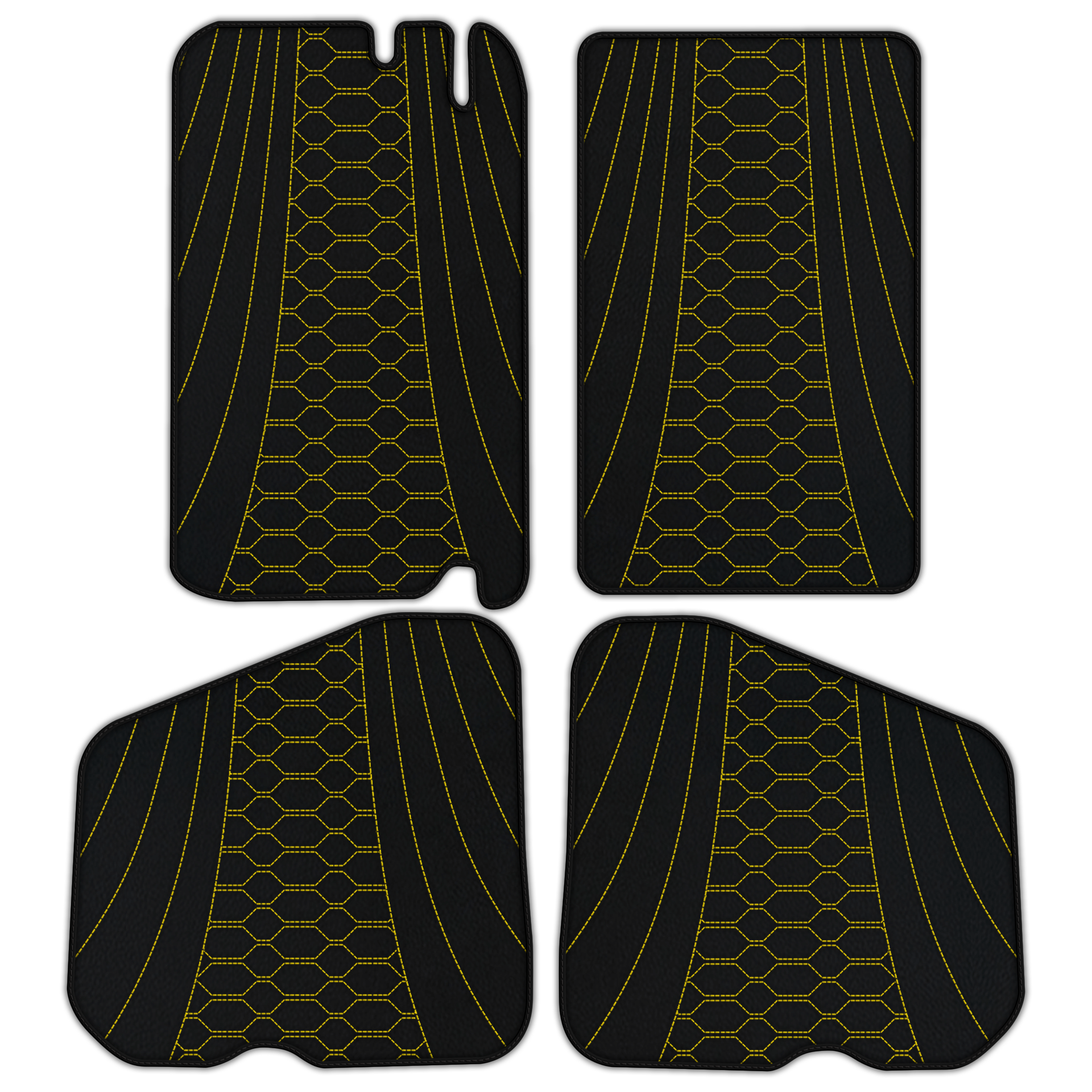 Customizable Leather Floor Mats for Rolls Royce Shadow (1965-77)