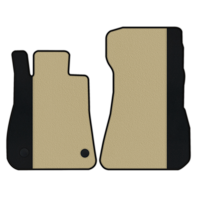 Customizable Floor Mats From Carpet with Leather for Mercedes Benz AMG GT 2-Door Coupe (2014-2025)