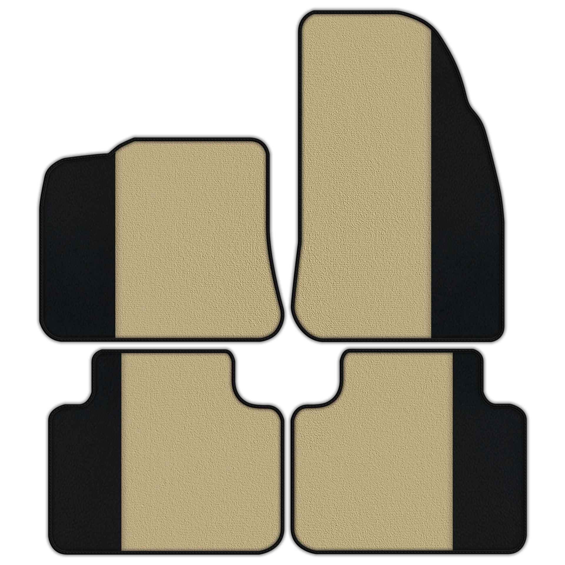 Black Floor Mats for Porsche Cayenne (2018-2023) Turbo S - AutoWin