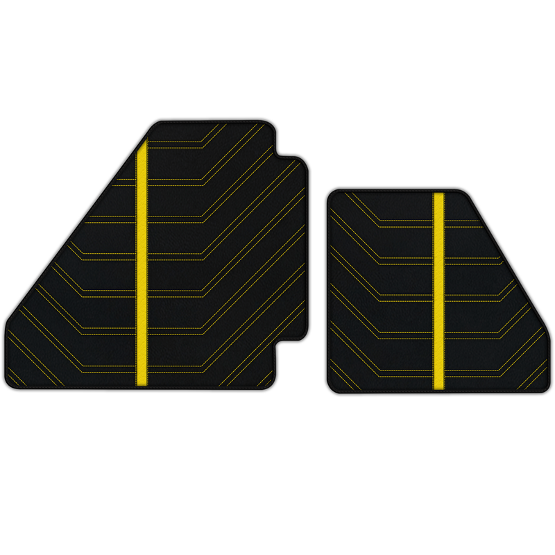 Customizable Leather Floor Mats A1 Edition for Ferrari F40 (1987-1996)