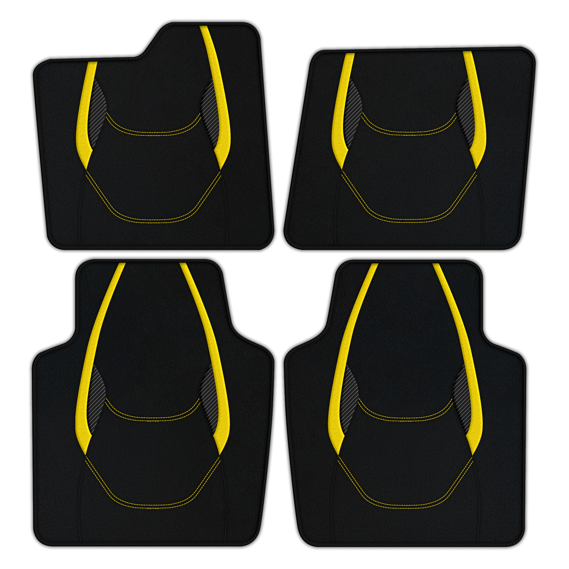 Customizable Leather Floor Mats for Ferrari FF 2011-2016 - AW23
