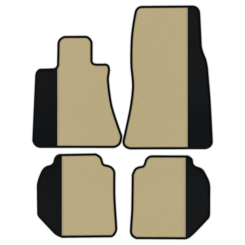 Customizable Floor Mats From Carpet With Leather for Rolls-Royce Ghost Series II (2021–2024)