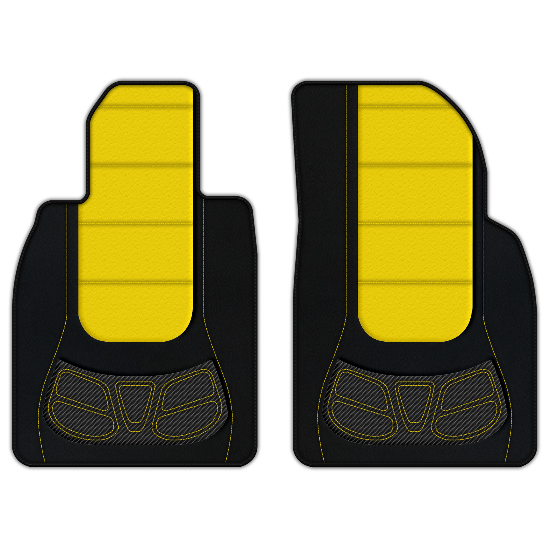 Custom Leather Floor Mats for Porsche 911 GT3 RS (996) 2003–2004