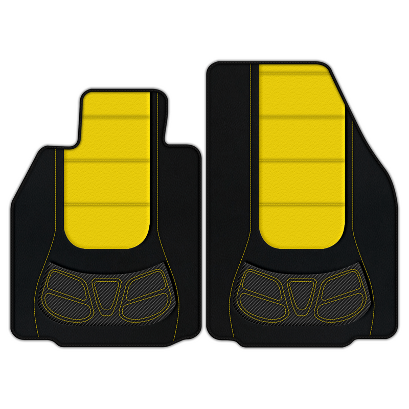 Customizable Leather Floor Mats with AW42 Pattern for Porsche 911 GT3 (997) 2006–2011