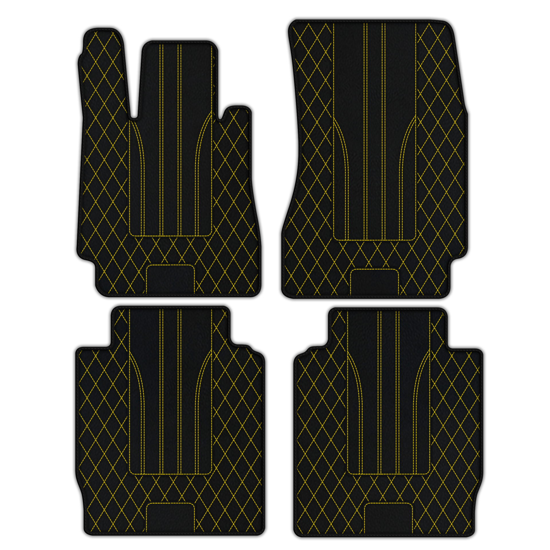 Customizable Leather Floor Mats for Mercedes Benz Maybach 57S