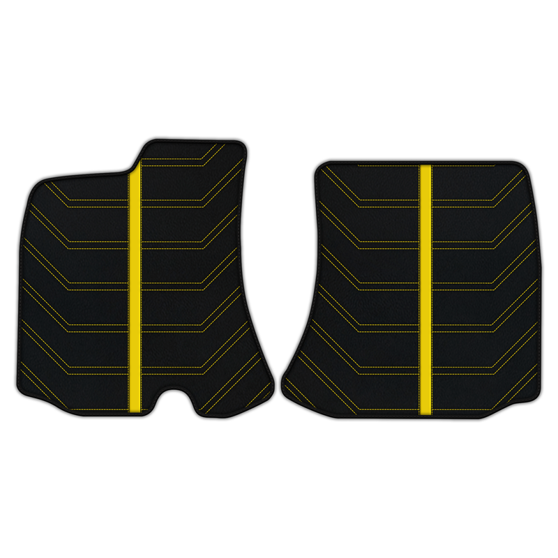 Customizable Leather Floor Mats A1 Edition for Ferrari Roma (2021-2024)