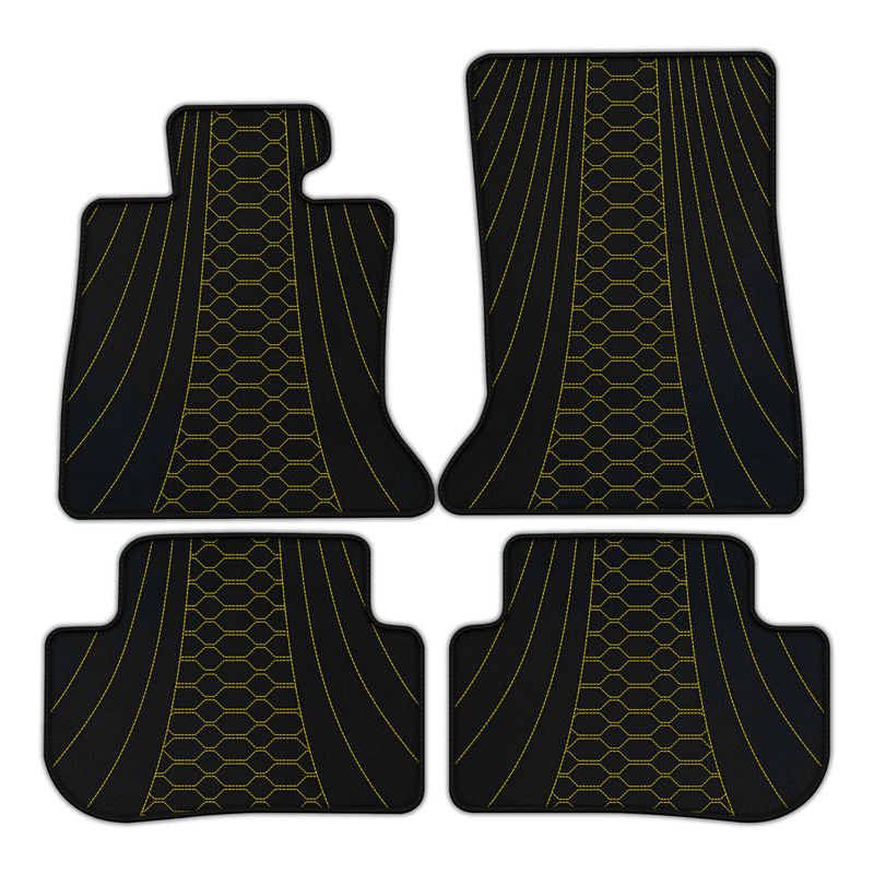 Customizable Leather Floor Mats with AW36 Pattern for Rolls Royce Dawn (2016-2023)
