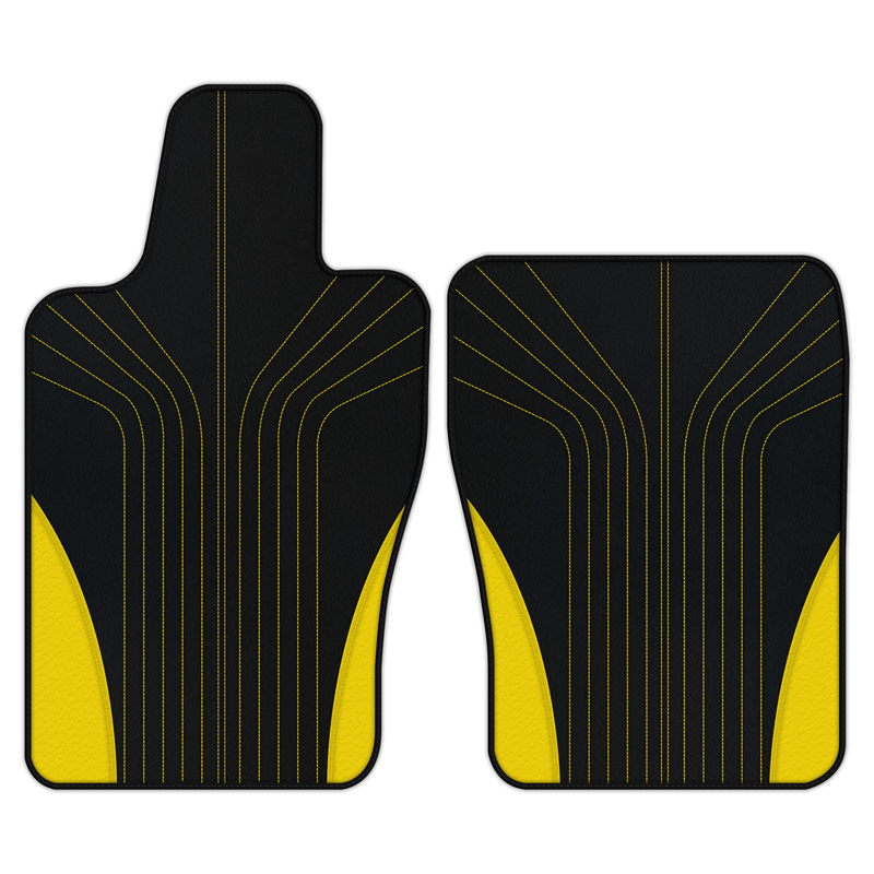 Customizable Leather Floor Mats with AW02 Pattern for Aston Martin Vantage (2019-2025)