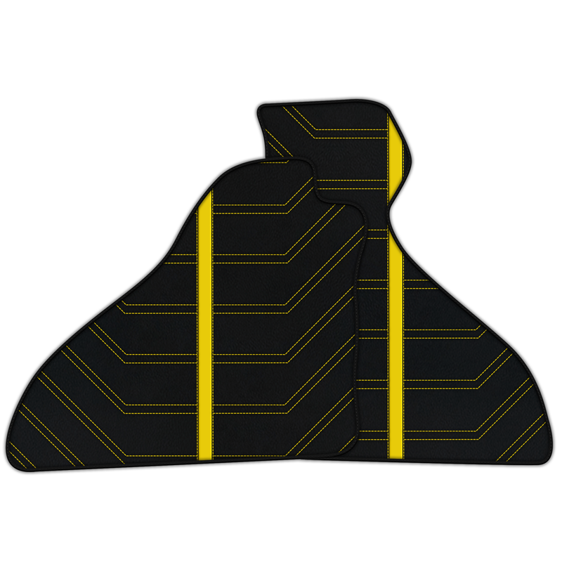 Customizable Leather Floor Mats A1 Edition for Ferrari Mondial Convertible (1983-1993)