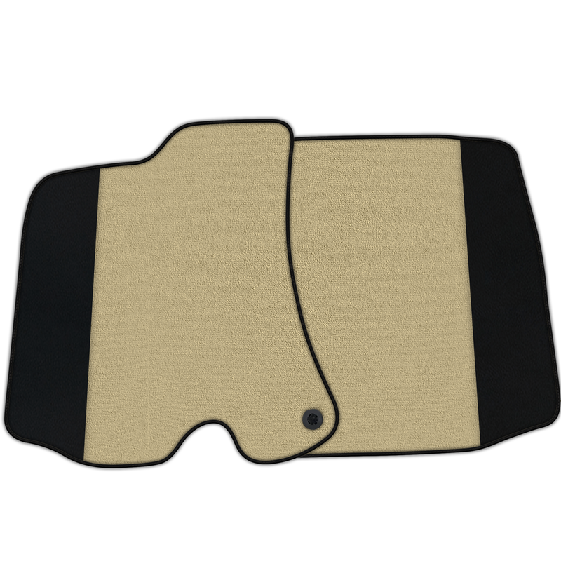 Customizable Floor Mats From Carpet With Leather for Ferrari Roma (2021-2024)