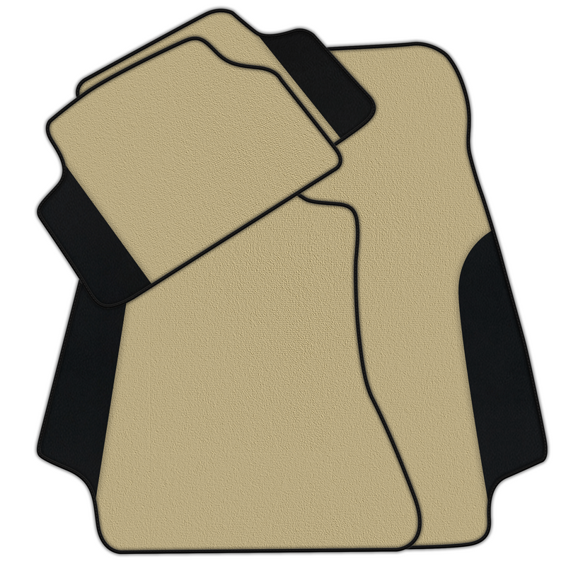 Customizable Floor Mats From Carpet With Leather for Mercedes Benz E-Class S213 All Terrain (2020-2023)