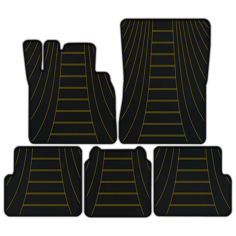 Customizable Leather Floor Mats with AW17 Pattern for Mercedes Benz G-Class W463 (2008-2018)
