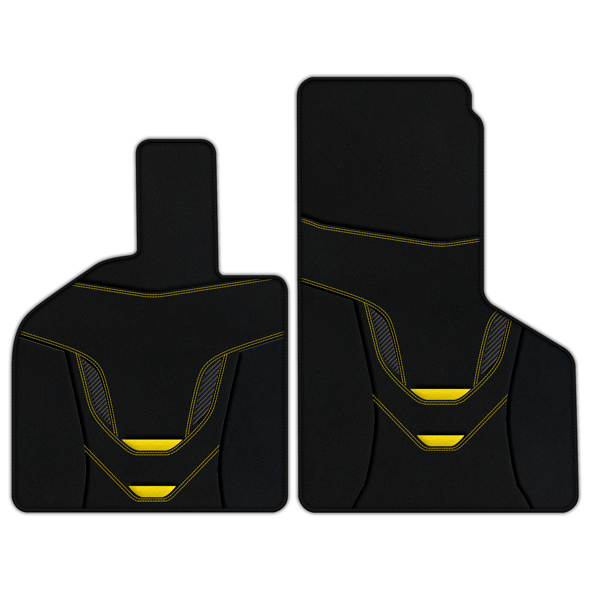 Customizable Leather Floor Mats for Lamborghini Huracan Performante