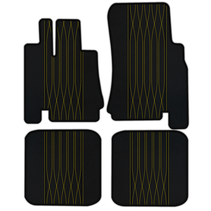 Customizable Leather Floor Mats with AW33 Pattern for Bentley Green Label (1998-2009)