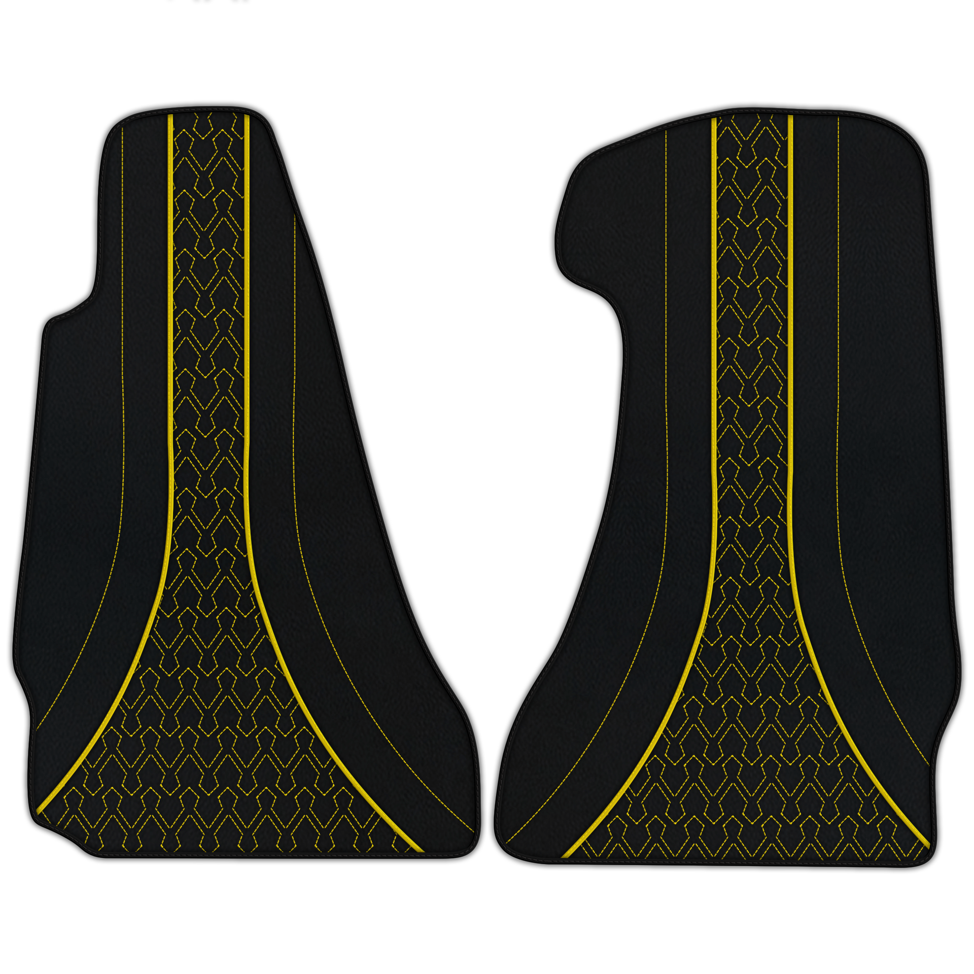 Custom Luxury Leather Floor Mats for Aston Martin V12 Vanquish S