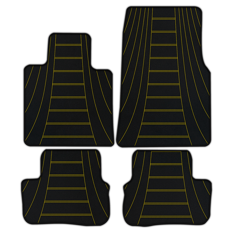Customizable Leather Floor Mats with AW17 Pattern for Rolls Royce Spectre (2023-2024)