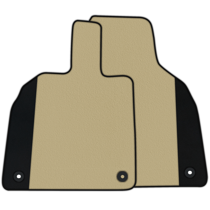 Customizable Floor Mats From Carpet with Leather for Lamborghini Aventador (2012-2022)