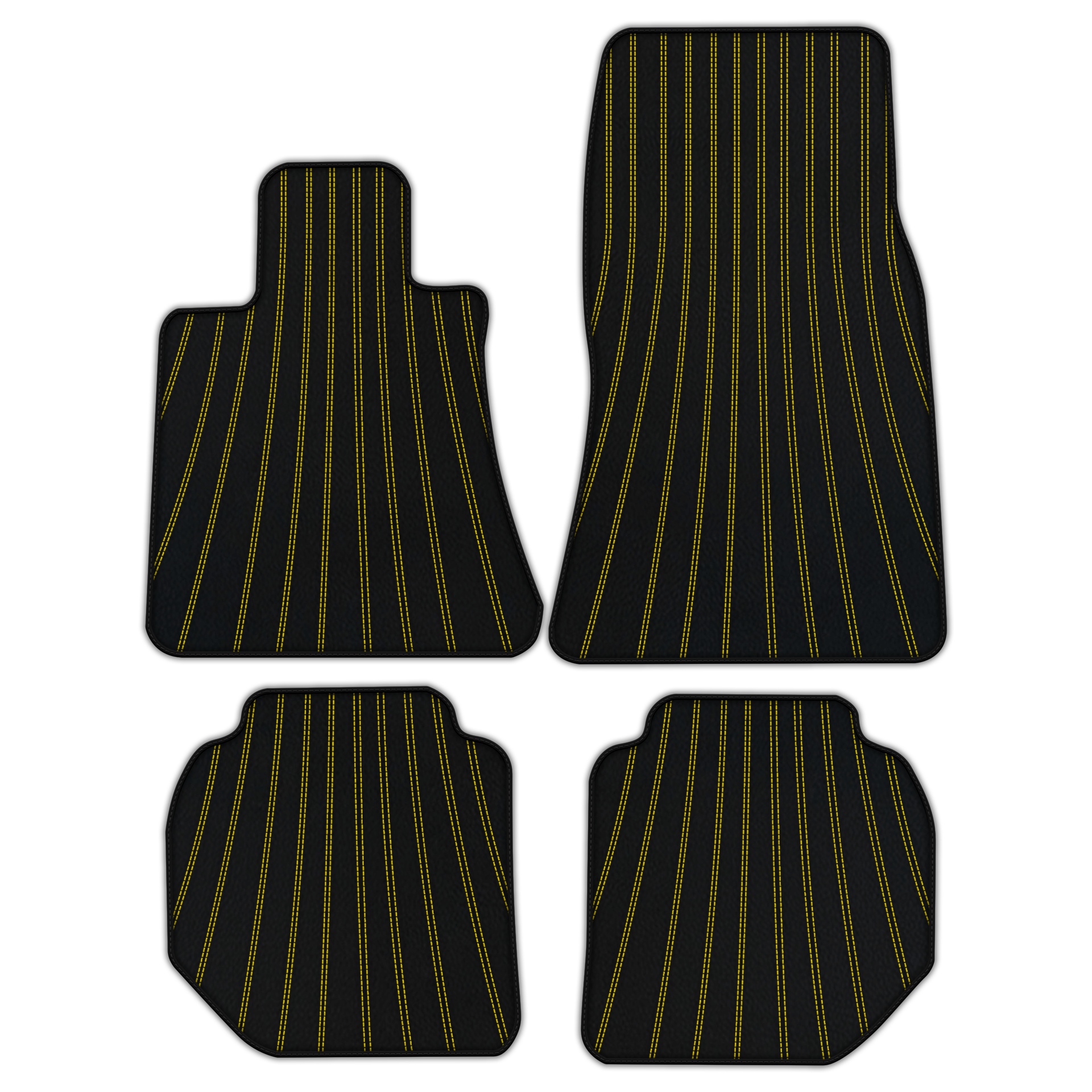 Customizable Leather Floor Mats with AW16 Pattern for Rolls Royce Ghost Series II (2021–2024) - AutoWin