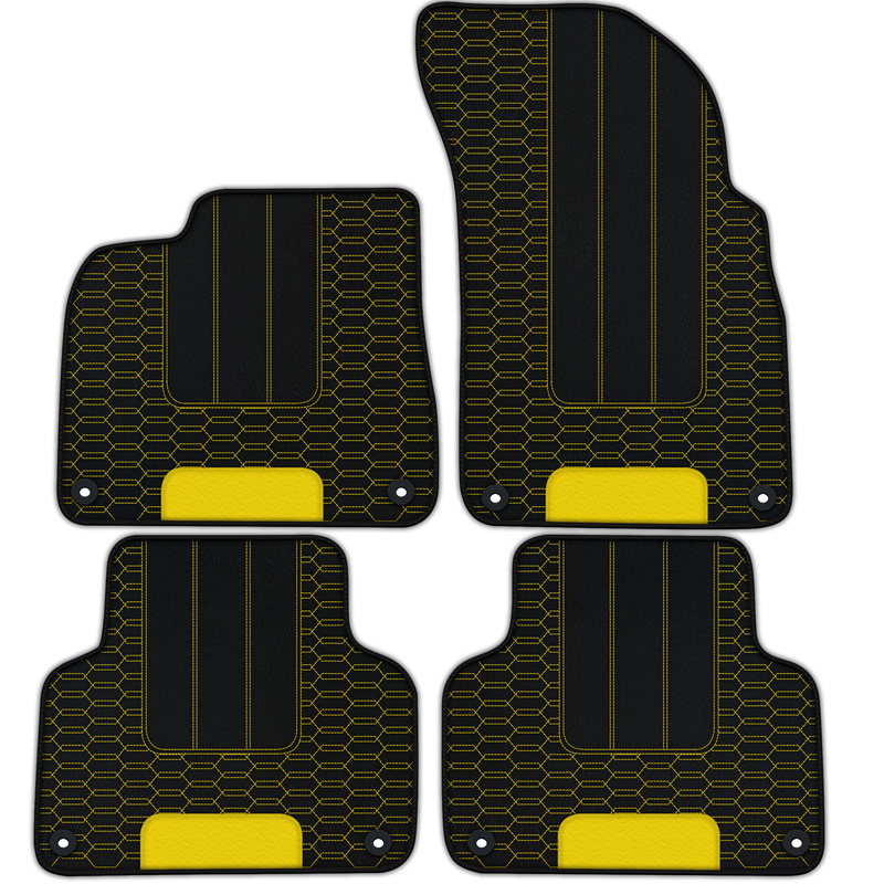 Customizable Leather Floor Mats with AW11 Pattern for Lamborghini Urus (2018-2026)