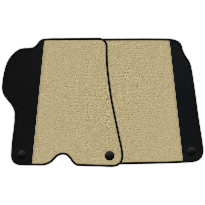 Customizable Floor Mats From Carpet With Leather for Ferrari California (2008-2014)