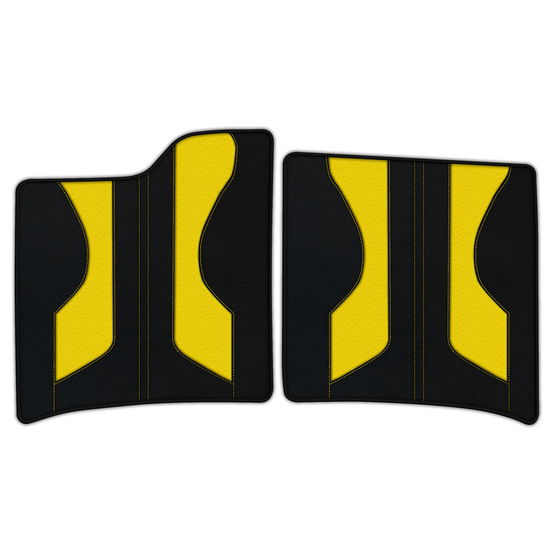 Customizable Leather Floor Mats with Pattern ER56 V2 Edition for Ferrari 12Cilindri (2024-2026)
