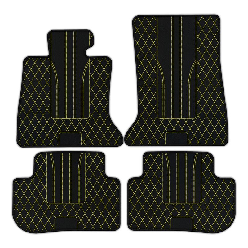 Customizable Leather Floor Mats with AW16 Pattern for Rolls Royce Dawn (2016-2023)
