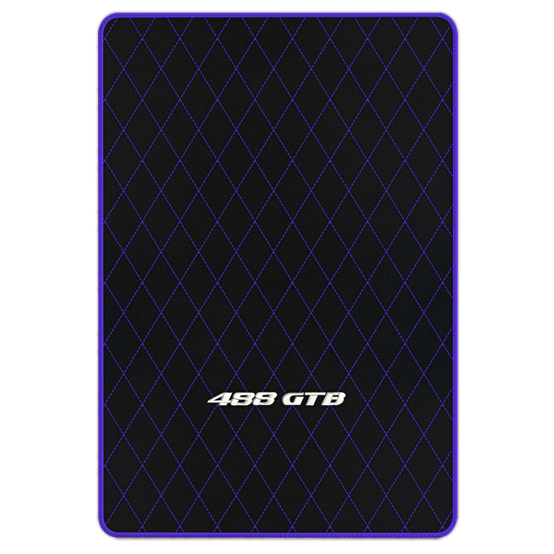 Premium Black Leather Floor Mats for Ferrari 458 Italia (2009-2015)