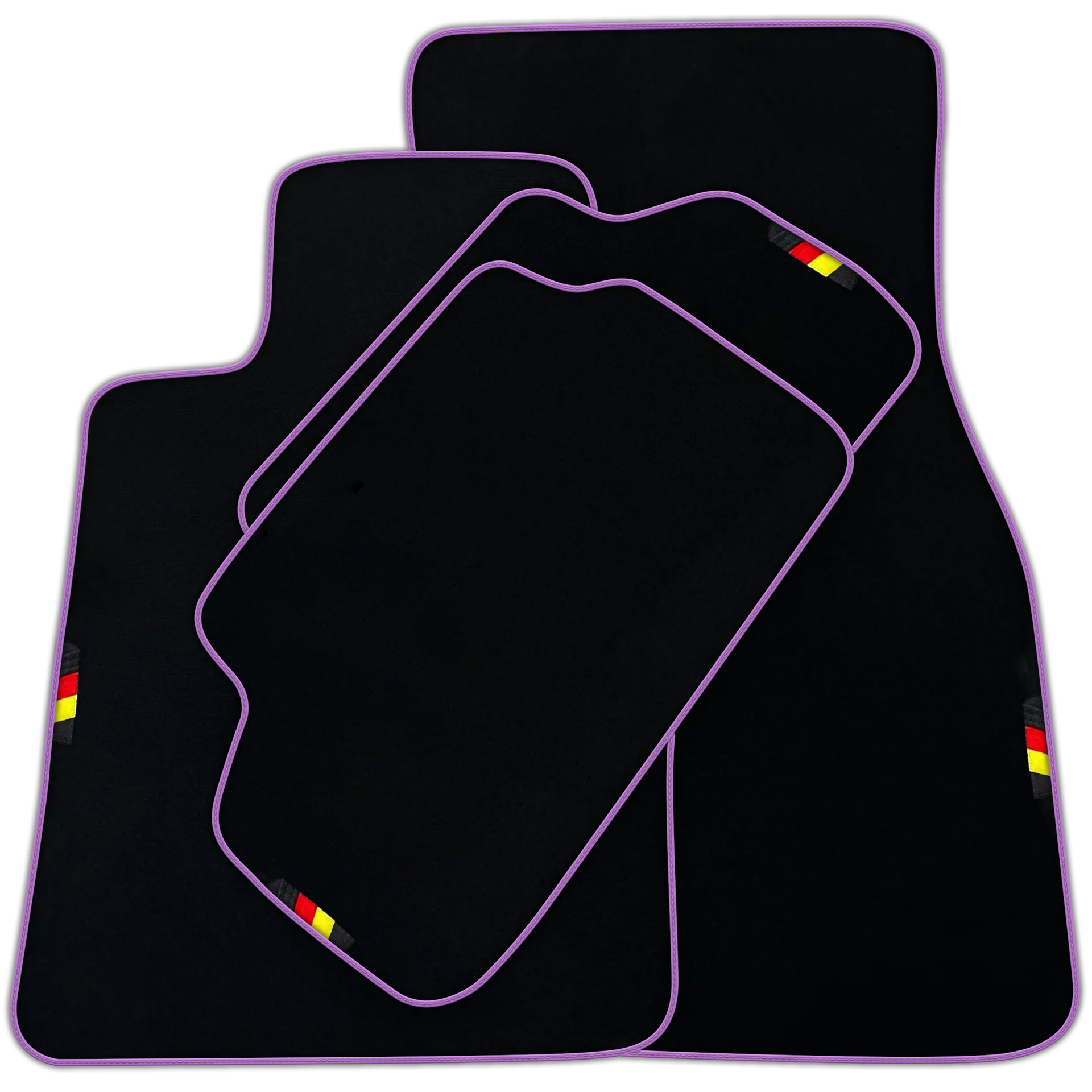 Black Floor Mats For BMW 3 Series E92 Germany Edition | Various Trim Colors