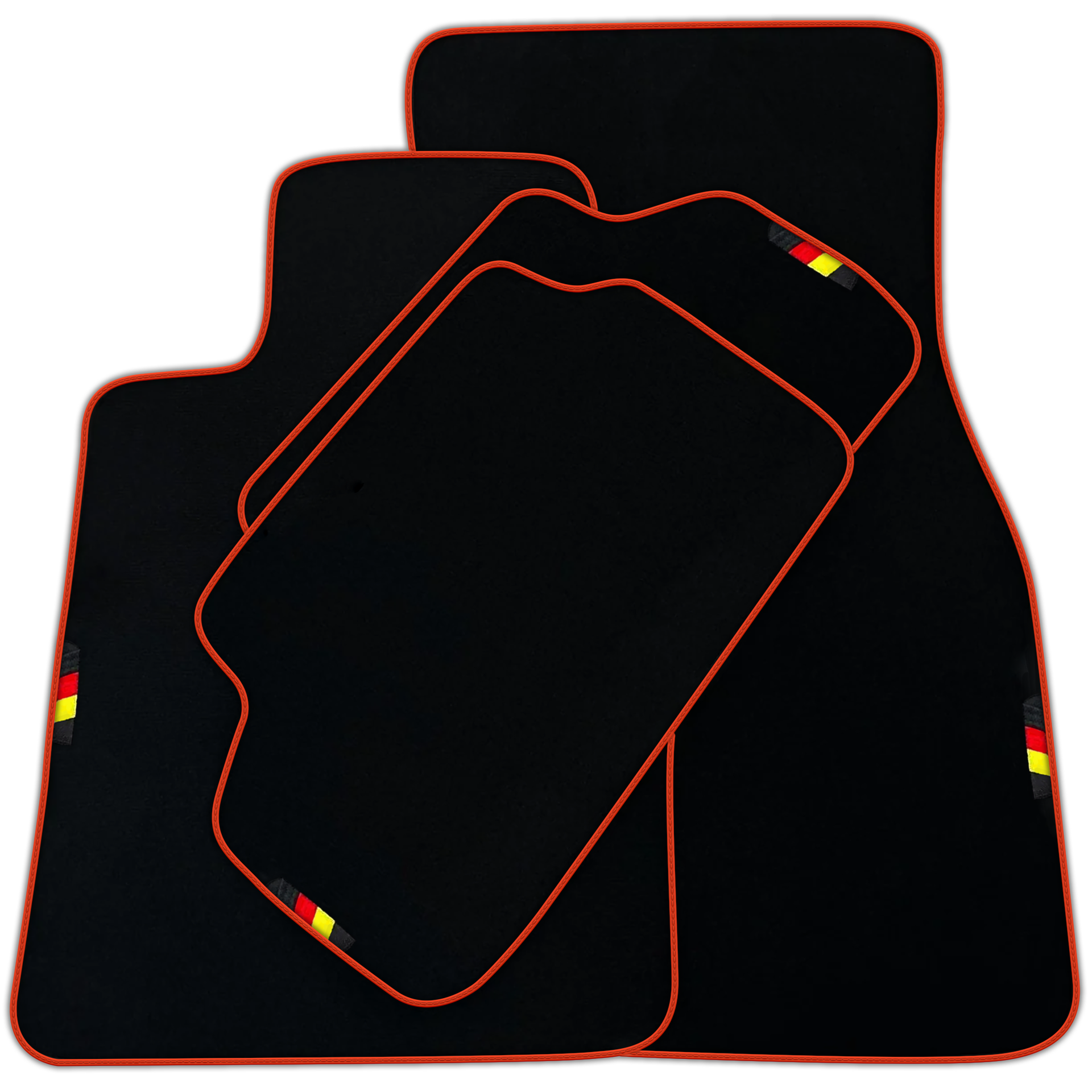 Black Floor Mats For BMW 3 Series E92 Germany Edition | Various Trim Colors