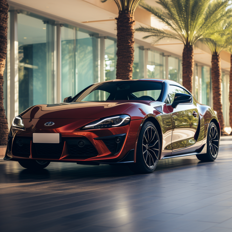 سجادات أرضية مخصصة مصممة لسيارة Toyota GR86 (2021-2023)