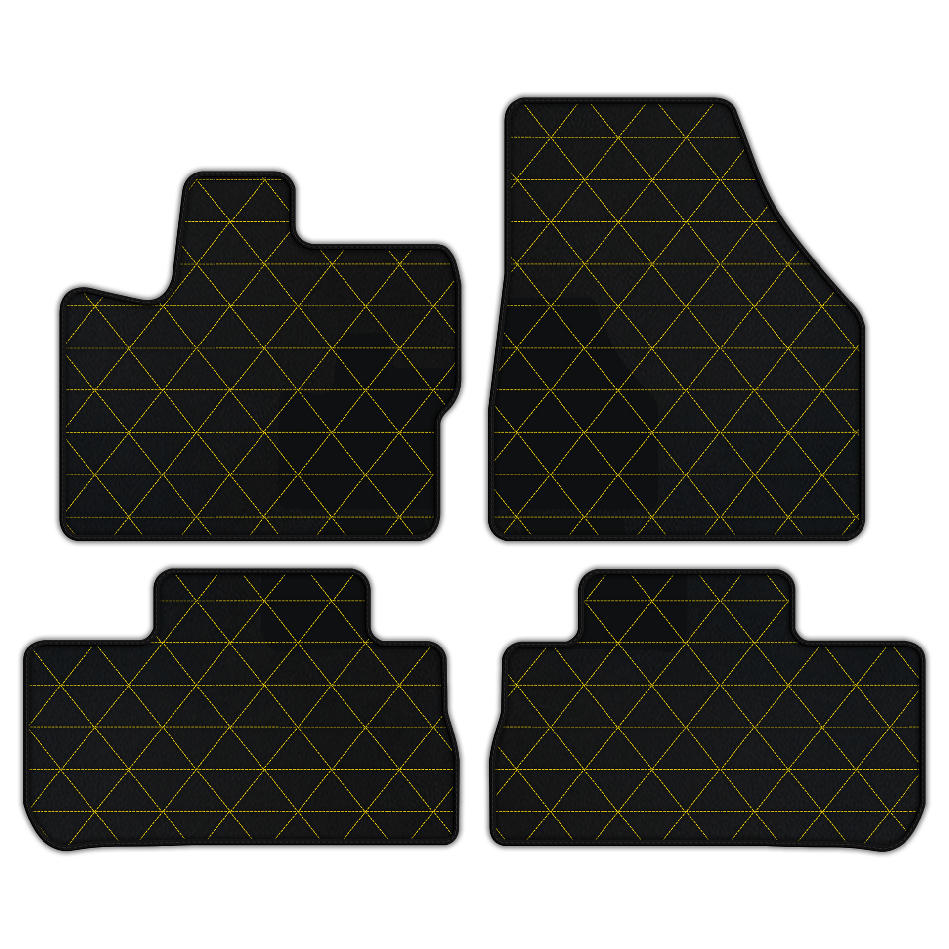 Customizable Leather Floor Mats for Land Rover Freelander (2007-2012)