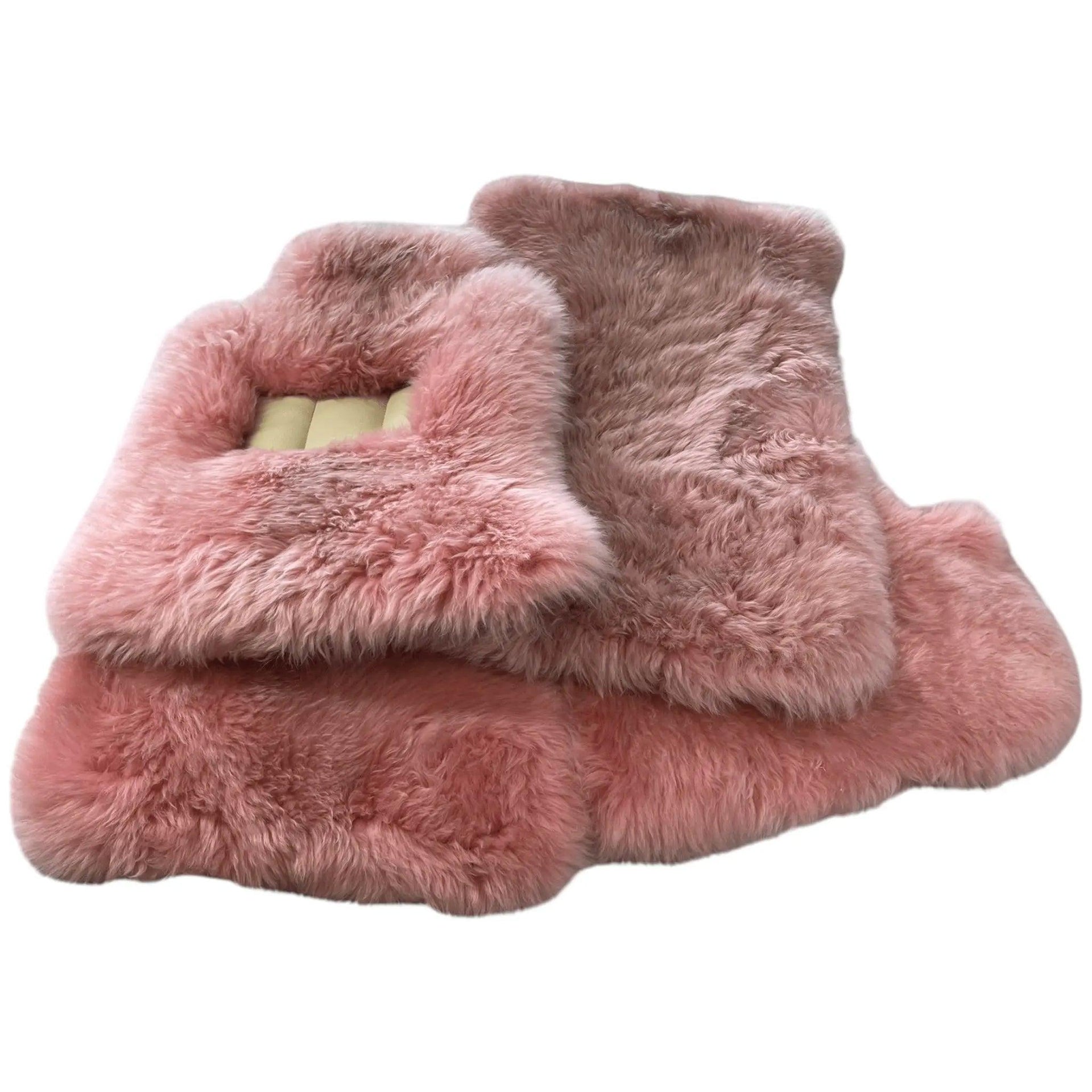 Various Colors of Sheepskin Floor Mats Tailored for the Chrysler Aspen (2007-2009) - AutoWin