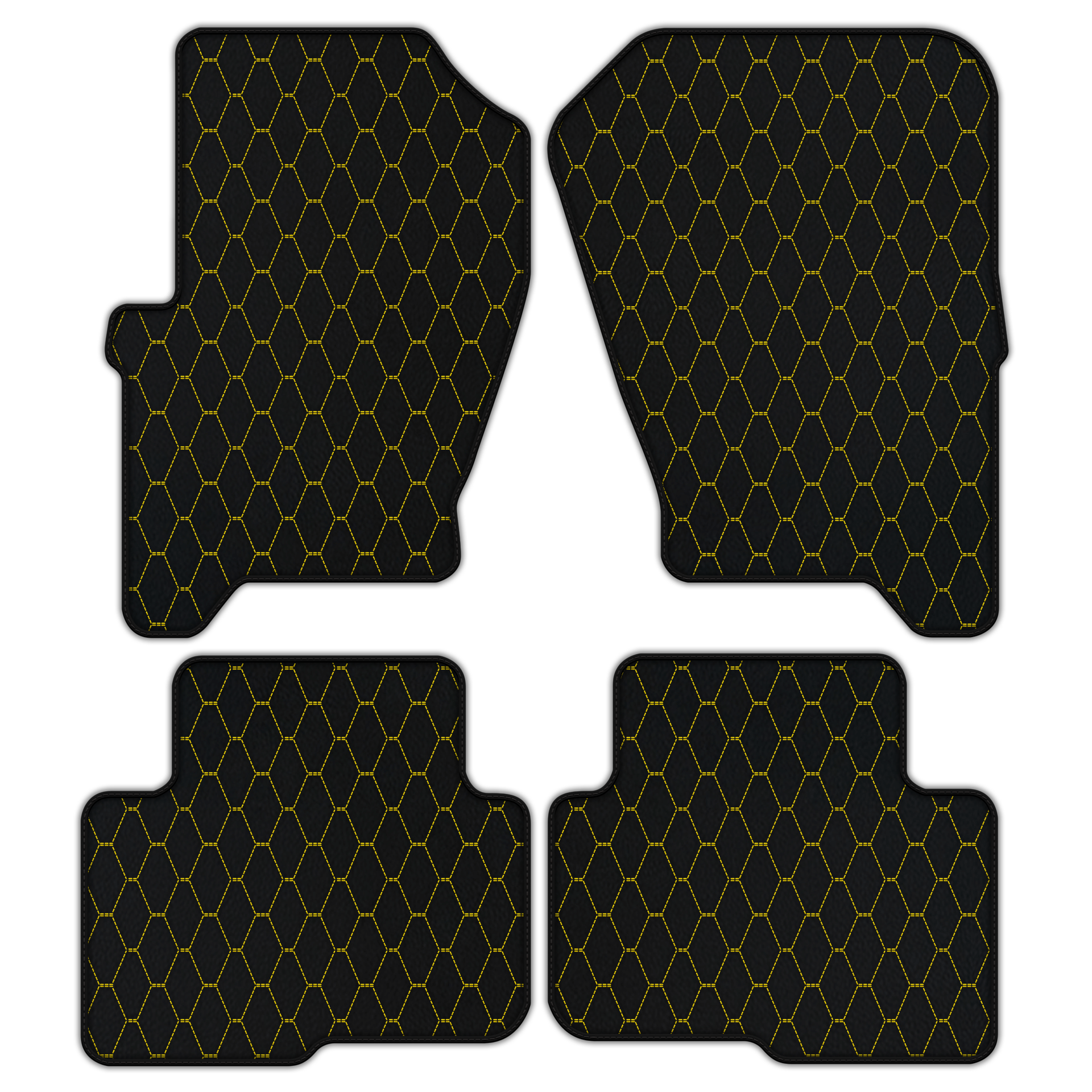 Customizable Leather Floor Mats for Land Rover Discovery (2004-2009)
