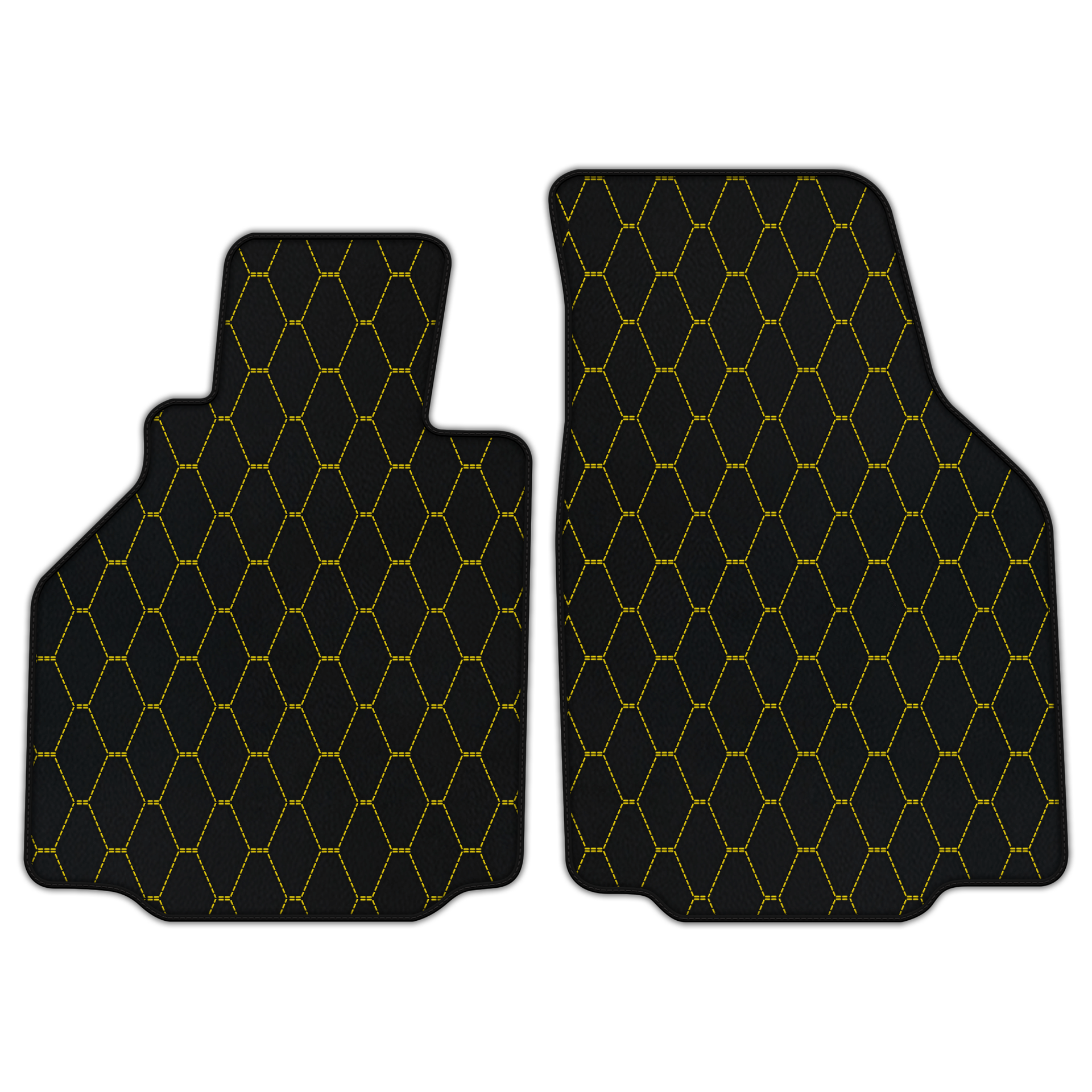 Customizable Leather Floor Mats for Porsche 911 GT3 RS 2003–2004