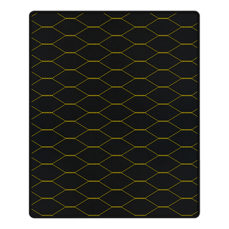 Customizable Leather Trunk Floor Mats with Viper Hex Pattern for Ferrari 296 GTB (2022-2025)